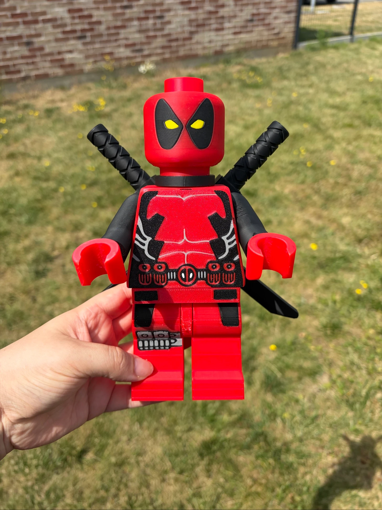 Figurine Deadpool XXL 20 cm – Impression 3D – Neuve